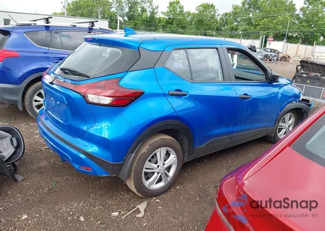2024 Nissan Kicks S Xtronic Cvt из США, поврежденный, VIN 3N1CP5BVXRL590743